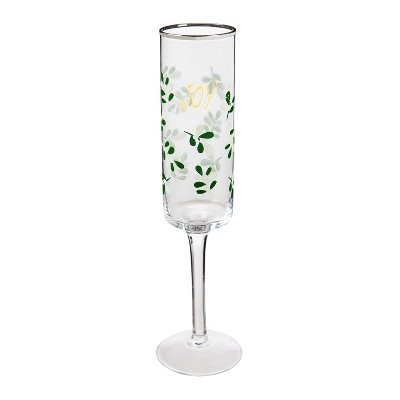 colored glass champagne flutes