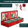 Hold N' Storage - Wrapping Paper Storage Container. Fits up to 27 Rolls 1.37" Diam. - 4 of 4