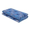 Everything Kids Shark, Fish, Ocean Blue and Grey Preschool Nap Pad Sheet - 2 of 4