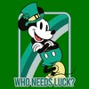 Men's Mickey & Friends Who Needs Luck? T-Shirt - 2 of 4