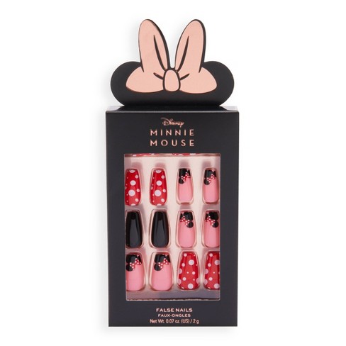 Disney's Minnie Mouse X Makeup Revolution Always In Style False Nails - 1ct  : Target