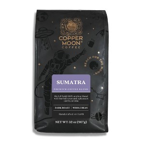 Copper Moon Sumatra Blend Dark Roast Whole Bean Coffee - 2lb - 1 of 4