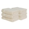 Splash Ultra-Soft Zero Twist 100% Ring Spun Cotton Bath Towel Set - Reversible, 550 GSM, Breathable, Lightweight, Highly Absorbent Towels for Bathroom - 2 of 4