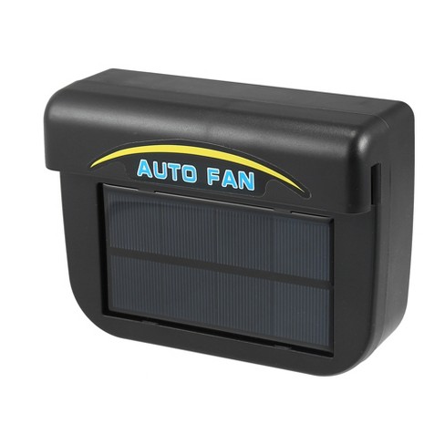 Unique Bargains Solar Power Fan Car Window Cooler Air Vent Cooling Exhaust  Conditioner Radiator : Target