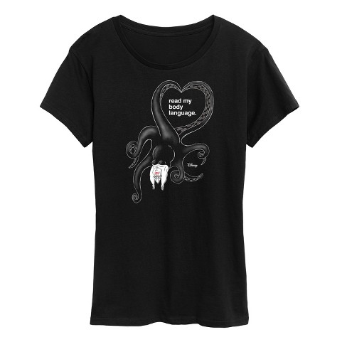 Women's - Disney Villains - Read My Body Language Ursula Short Sleeve Graphic T-Shirt - image 1 of 4