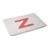 Deny Designs April Lane Art Block Monogram Memory Foam Bath Mat - 2 of 4