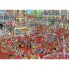 Jumbo Toys 1,000 Piece Jigsaw Puzzle: La Tomatina - 27" x 19" - 2 of 4