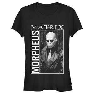 Juniors Womens The Matrix Morpheus T-Shirt - 1 of 4