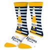 Odd Sox, Corona Extra Stripes, Funny Novelty Socks, Large - 2 of 4