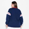 Women's Paddington Oversized Graphic Sweatshirt - Navy Blue - 3 of 3