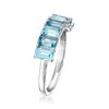 Ross-Simons 2.60 ct. t.w. Swiss and London Blue Topaz Ring in Sterling Silver - 3 of 4