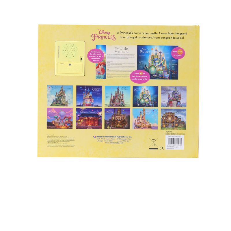Disney Princess: Castle Cutaways Sounds All Around Sound Book - by  Pi Kids (Mixed Media Product), 4 of 5