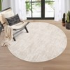 Pearl Velvet Cotton TPR Washed Folding Carpet - 100% Polyester, 350Gsm Plush Weight, Total Weight Approx. 1200Gsm, Solid Color Texture, Indoor Use - 3 of 4
