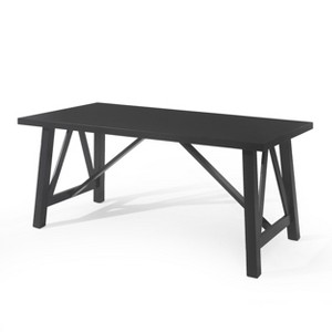 NicBex 71Inch Farmhouse Rectangle Dining Table with MDF Tabletop and Wood Legs for 6 to 8 - 1 of 4