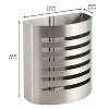 iDesign Stainless Steel Magnetic Pencil Holder - Brushed - 3 of 4