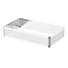 Unique Bargains Heat-Resistant Rectangle Shape Perforated DIY Pastry Cake Rings - 3 of 4