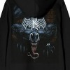 Marvel Universe Publishing Art Archive Venom Wall Crawling Long Sleeve Black Adult Hooded Sweatshirt - 4 of 4