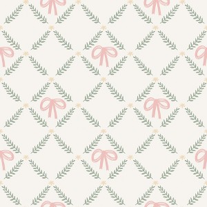 Veer Decor Heirloom Bow Trellis Peel and Stick Wallpaper - 1 of 1