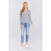 Slickblue Women's Viscose Rib Sweater, V-Neck & Lightweight Knit, Casual Pullover, Multiple Color Options, S-L - 3 of 4