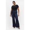 Women's Plus Size West End Jean - dark denim | CITY CHIC - 2 of 4
