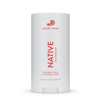 Native Limited Edition Holiday Candy Cane Deodorant - 2.65oz