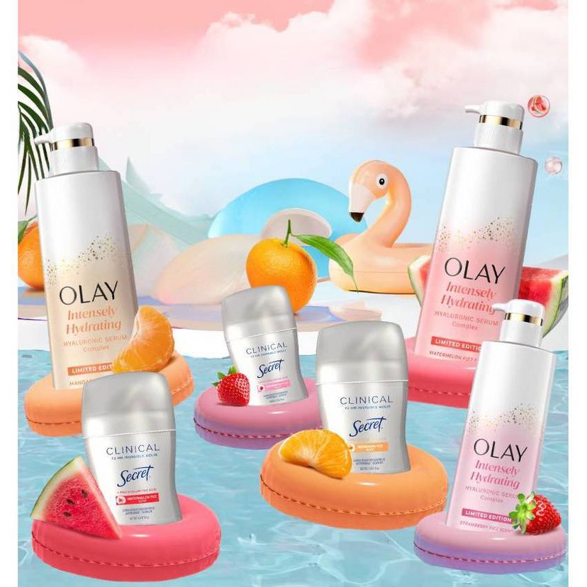 Secret x Olay Limited Edition Summer Fizz Collection : Target