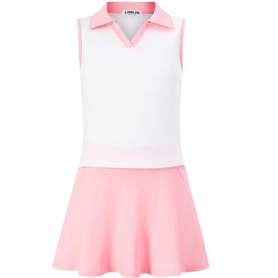 white & pink