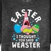 Men's - SpongeBob Squarepants - Easter Weaster Graphic Fleece Sweatshirt - 2 of 4