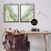 Stupell Industries Abstract Green Waves 2pc Floating Frame Art Set - 3 of 4