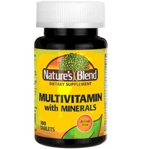 Nature's Blend Multi-Vitamin with Minerals 100 Tablets. - 1 of 1