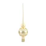 Sbk Gifts Holiday 13.0" Champagne Elegance Tree Topper Christmas Ivory Bridal Finial  -  Tree Toppers