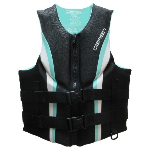 O Brien Impulse Adult Women Neoprene Biolite Pfd Water Safety Water Sports Wakeboard Life Jacket Vest Large Teal Target