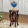 Design Toscano Four Caryatids Marble-Topped Hardwood Pedestal Table - 2 of 4