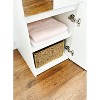 HomeStock Elise Modular Wood Closet System with Mirror in White - 4 of 4