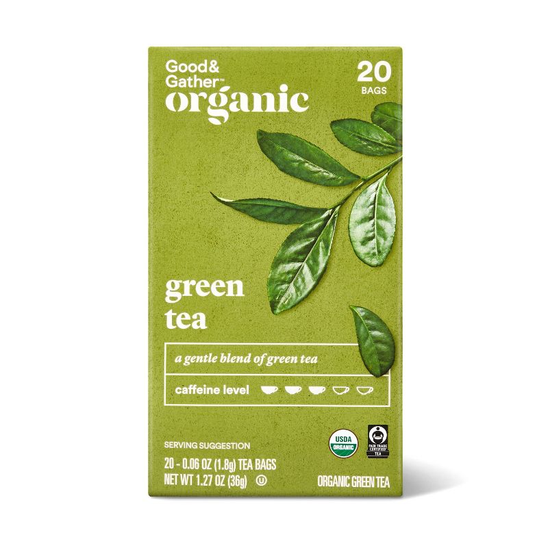 Organic Green Tea - 20ct - Good &#38; Gather&#8482;, 1 of 6