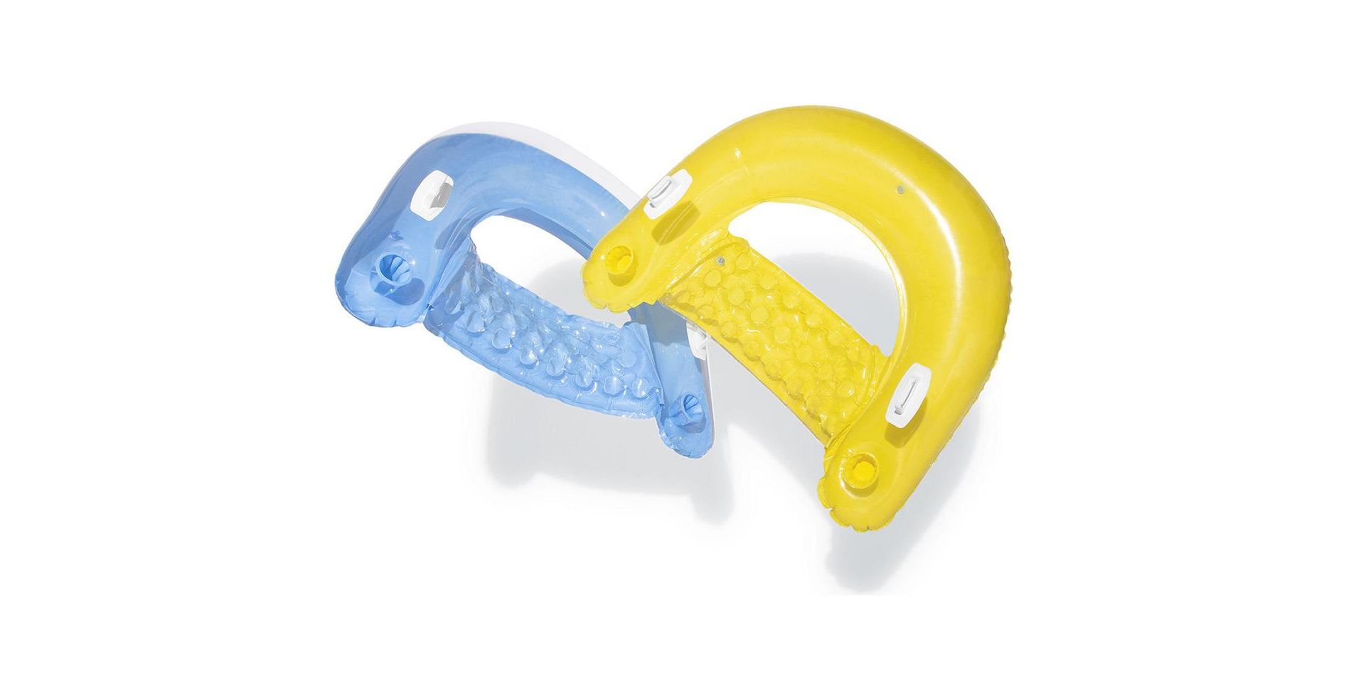 Intex Sit 'N Float Inflatable Pool Lounge 60" X 39" 2-Pack Colors May Vary