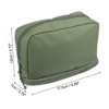 Unique Bargains Women's Travel Cosmetic Makeup Storage Bag 6.89"x2.76"x4.72" 1 Pc - 4 of 4