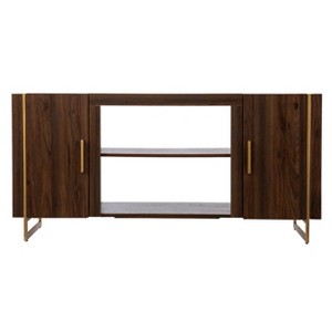Dashton Media Console w/ Storage - MS1138156 - Brown - SEI - 1 of 4