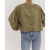 Women's Basil Top - entro - 3 of 4