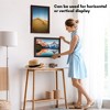 Americanflat 12x18 Poster Frame in Mahogany - Composite Wood with Shatter Resistant Glass - Wall Mounted Horizontal and Vertical Formats - 4 of 4