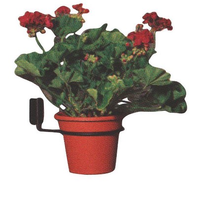 Panacea Black Wrought Iron 3 in. H Round Plant Hook 1 pk