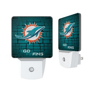 NFL AFC Teams Brick Wall Night Light 2-Pack - 1 of 4