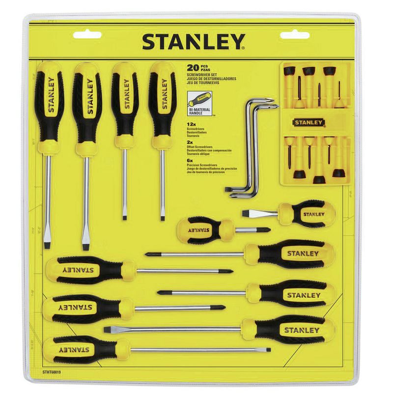 Stanley Tools STHT60019 20-Piece Screwdriver Set, 4 of 5