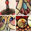 Chloe Lighting DEMETRA AURORA Tiffany-style 3 Light Victorian Double Lit Table Lamp 18 Shade - 4 of 4