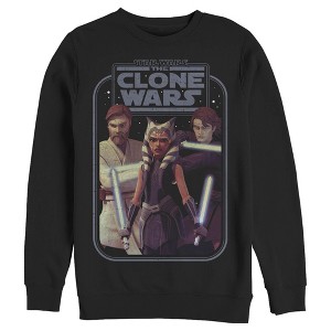 Men's Star Wars: The Clone Wars Clone Wars Jedi Warriors Sweatshirt - 1 of 3