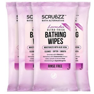 Extra Large Bath Wipes for Adults Bathing No Rinse - 1 of 4
