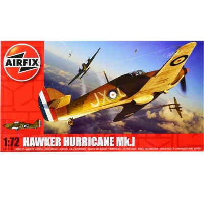 Level 1 Model Kit Hawker Hurricane Mk.i Fighter Aircraft 1/72 Plastic ...