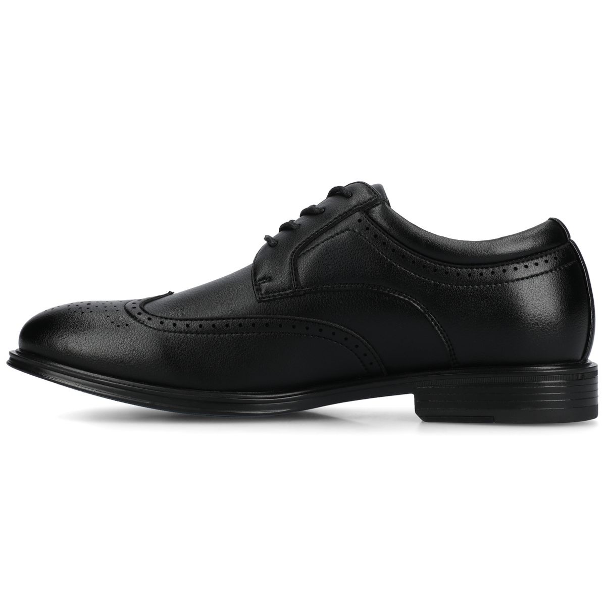 Vance Mens Cormac Medium and Wide Width Comfort Wingtip Oxford Dress Shoe - thumbnail 2