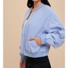 Women's Gart Washed Bomber Jacket - IN-LOOM - 2 of 3