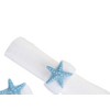 C&F Home Blue Sea Star Napkin Ring S/4 - 2 of 4